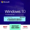 Windows 10 Pro Retail License 32/64-Bit Key