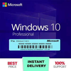 windows 10 pro retail license 3264 bit key